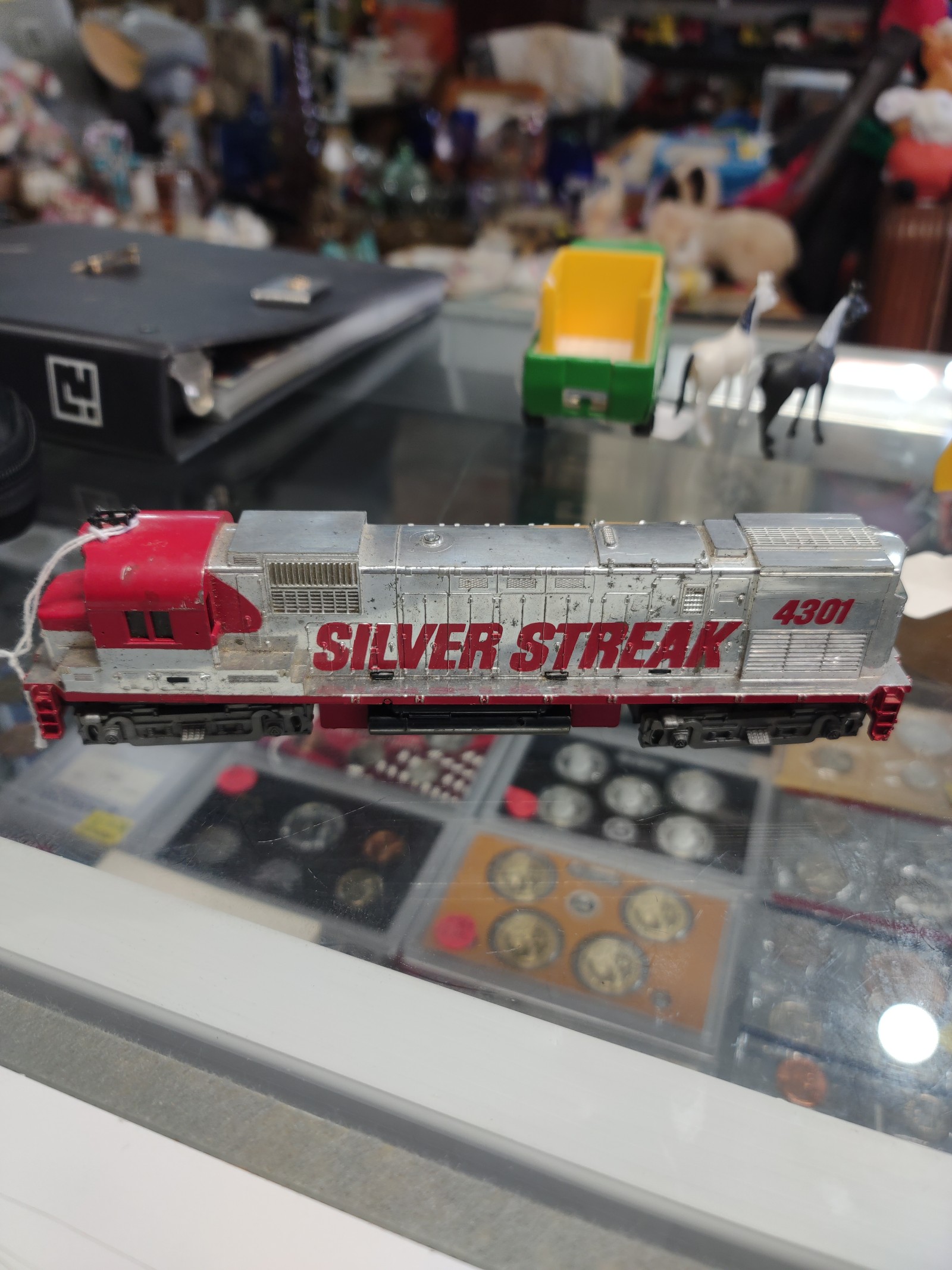 HO scale silver Streak engine