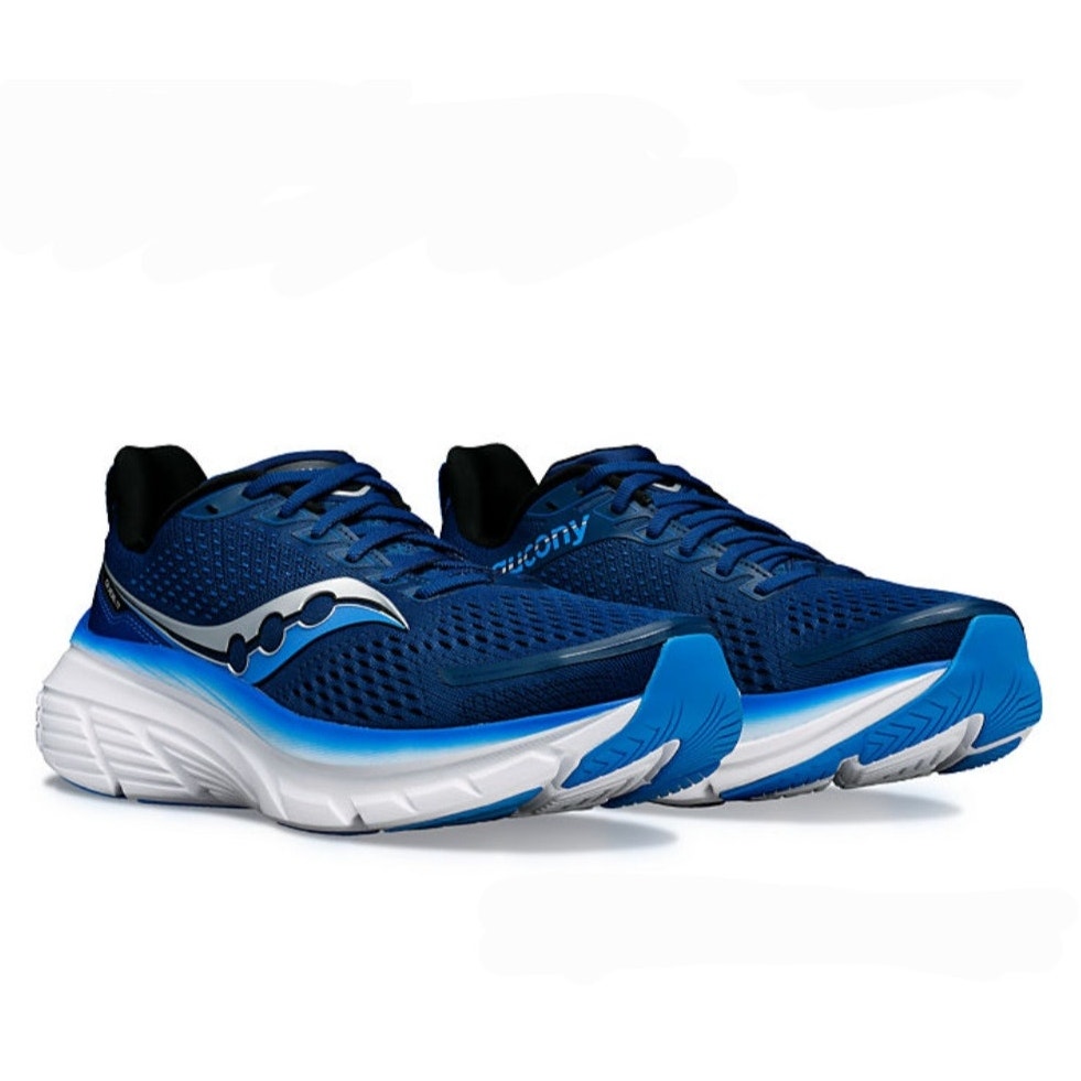 NEW Saucony Men's Guide 17 Navy Cobalt Sneaker Men's Size 15