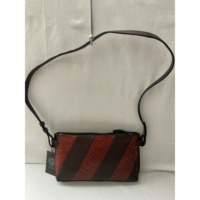NWT VINCE CAMUTO CASIA CLUTCH MAHOGANY