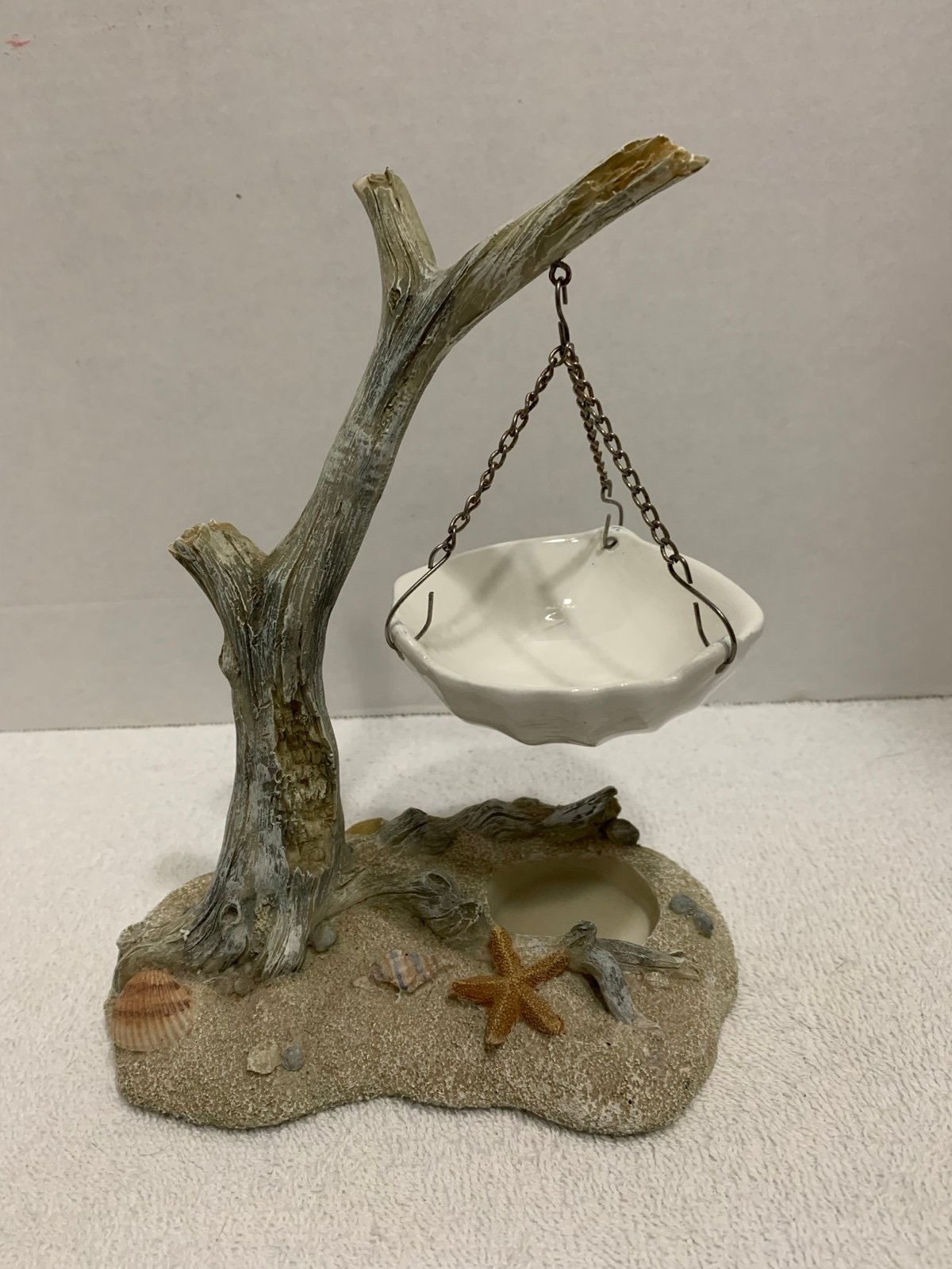 Yankee Candle Hanging Tart Warmer Dead/ Drift Wood Beach Tree Ocean Sea Shells