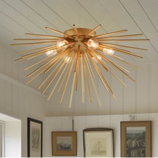 Sputnik Ceiling Light 6 Light
