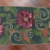 NWT Handcrafted Glass Beaded+, Table Run