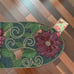 NWT Handcrafted Glass Beaded+, Table Run