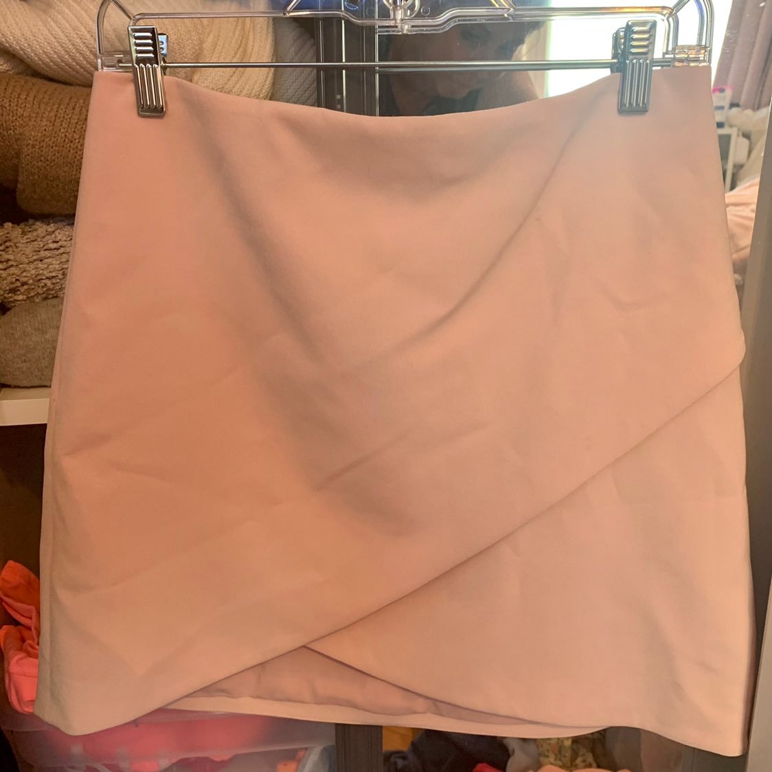 Alice + olivia pink mini skirt NWT