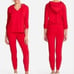Johnny Was Everyday Jogger Pants Red Medium Pull On Sweats