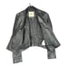 Hollister Women's Small Black Faux Leather Zip Jacket Moto Grunge Biker Y2K