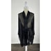 Victorias Secret Sheer Black Embellished Lingerie Robe Kimono Womens XS/S
