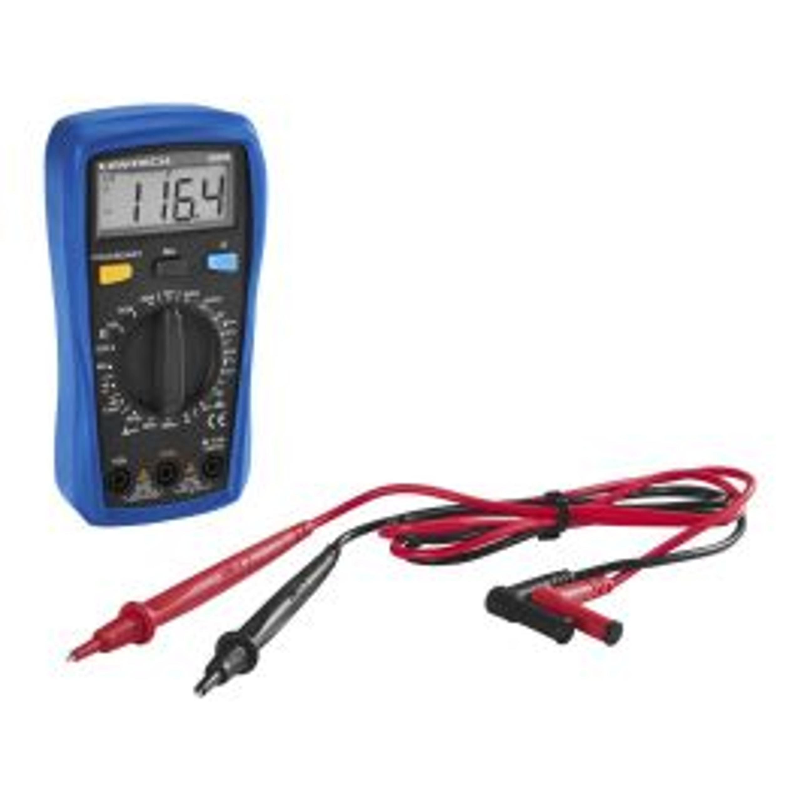 9-Function Digital Multimeter with Audible Continuity