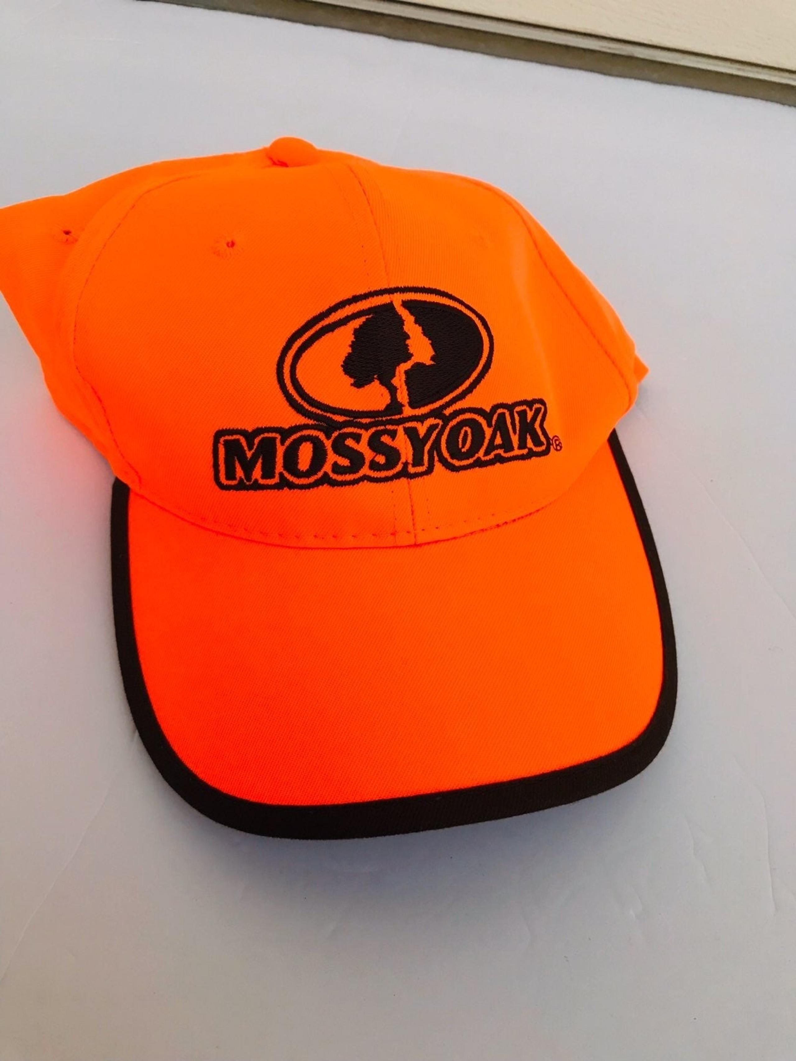 Mossy Oak Orange outsoors hat Bright Orange N Black Halloween Colors