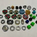 Huge Lot Of Mixed Beyblade Figure Parts