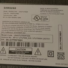 Samsung tv repair kit for UN43TU7000F tv