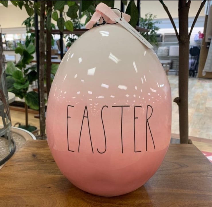 Rae Dunn Large Ombre Easter Egg!