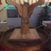 Expandable table with leaf