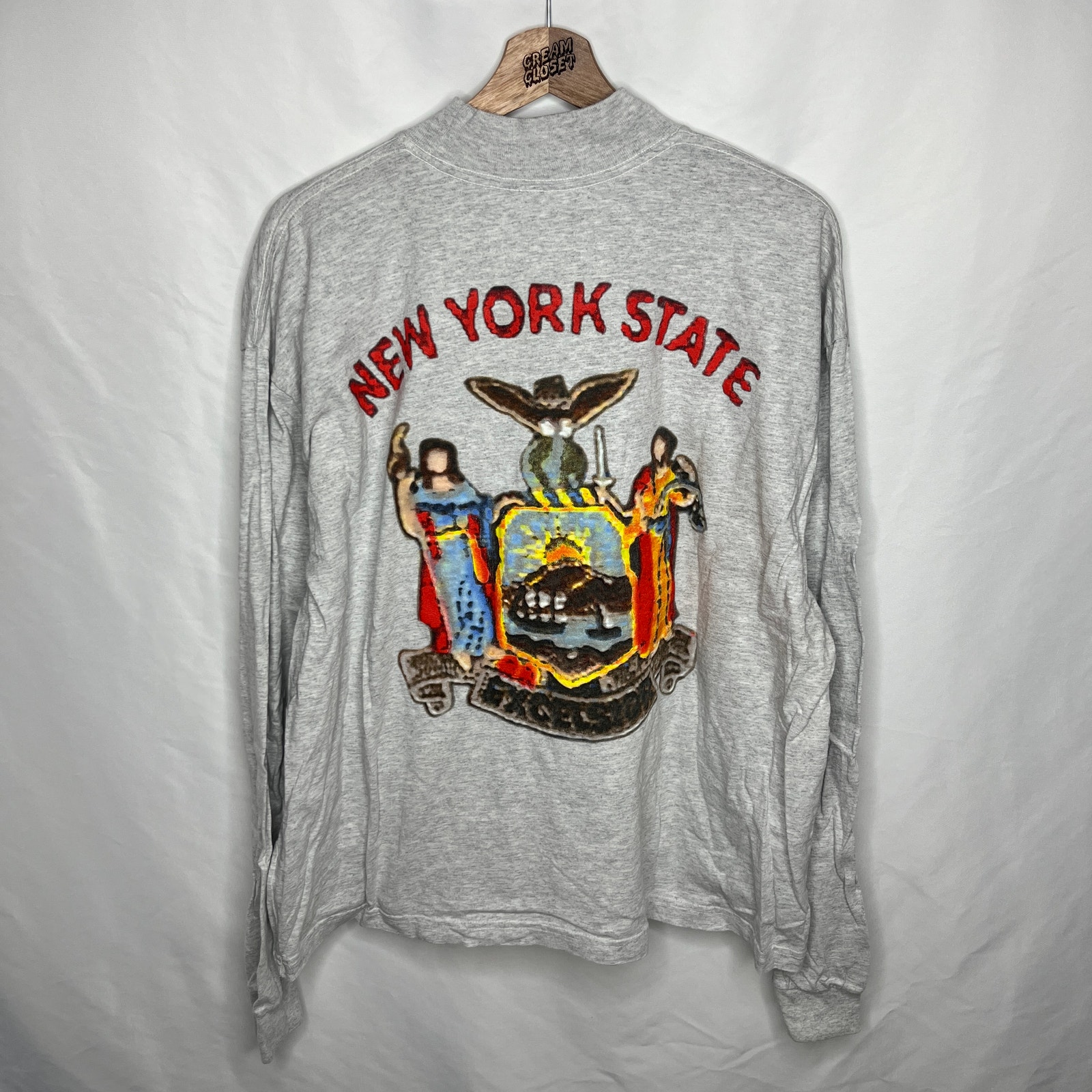 【KANYE WEST】SUNDAY SERVICE NEW YORK T-SHIRT I Jesus is King New York Seal Inspired Unisex Ultra Cotton T