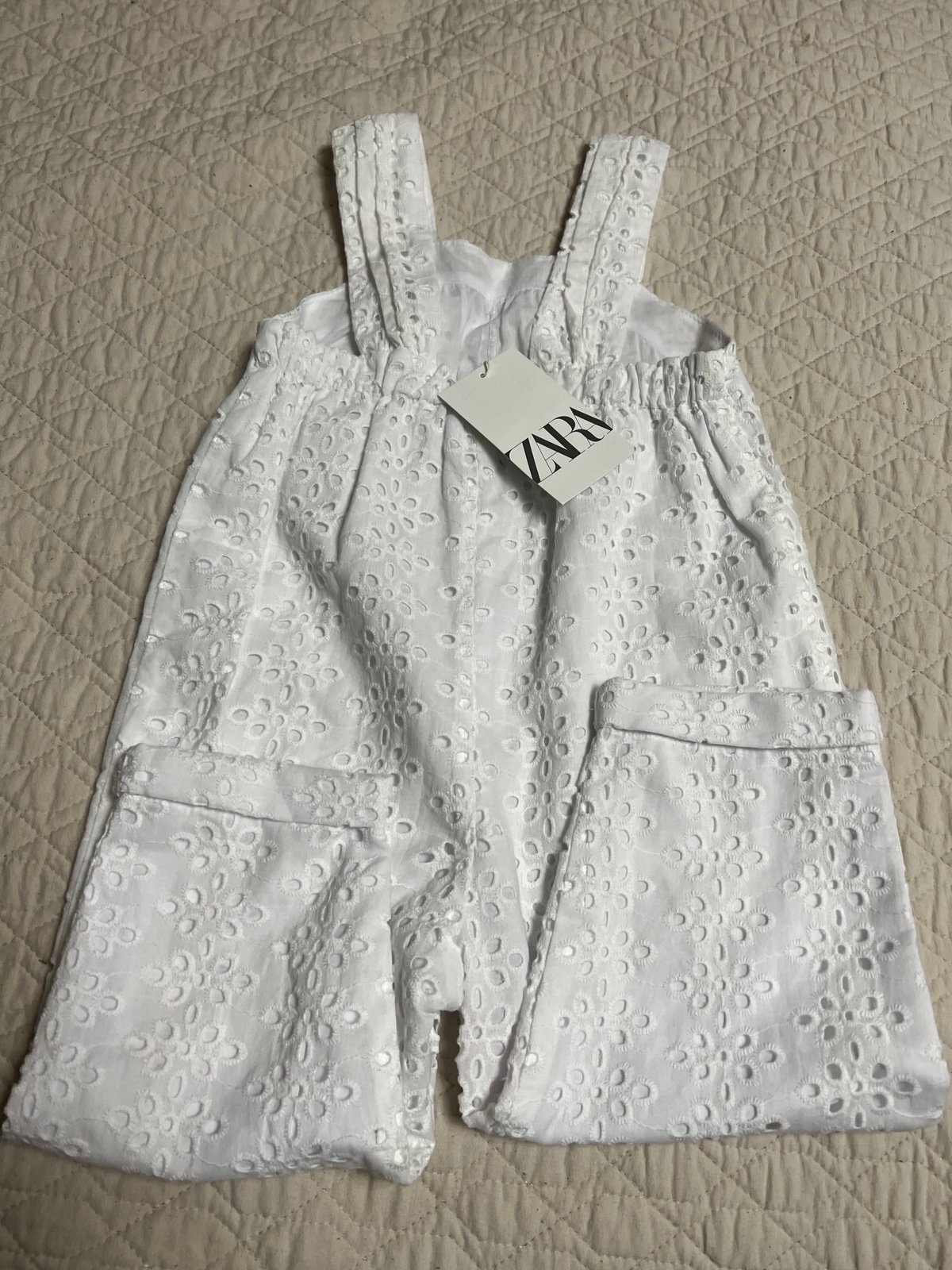 zara new overalls sz2/3y