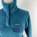 Patagonia Re-Tool Snap-T Fleece green pullover W-XS