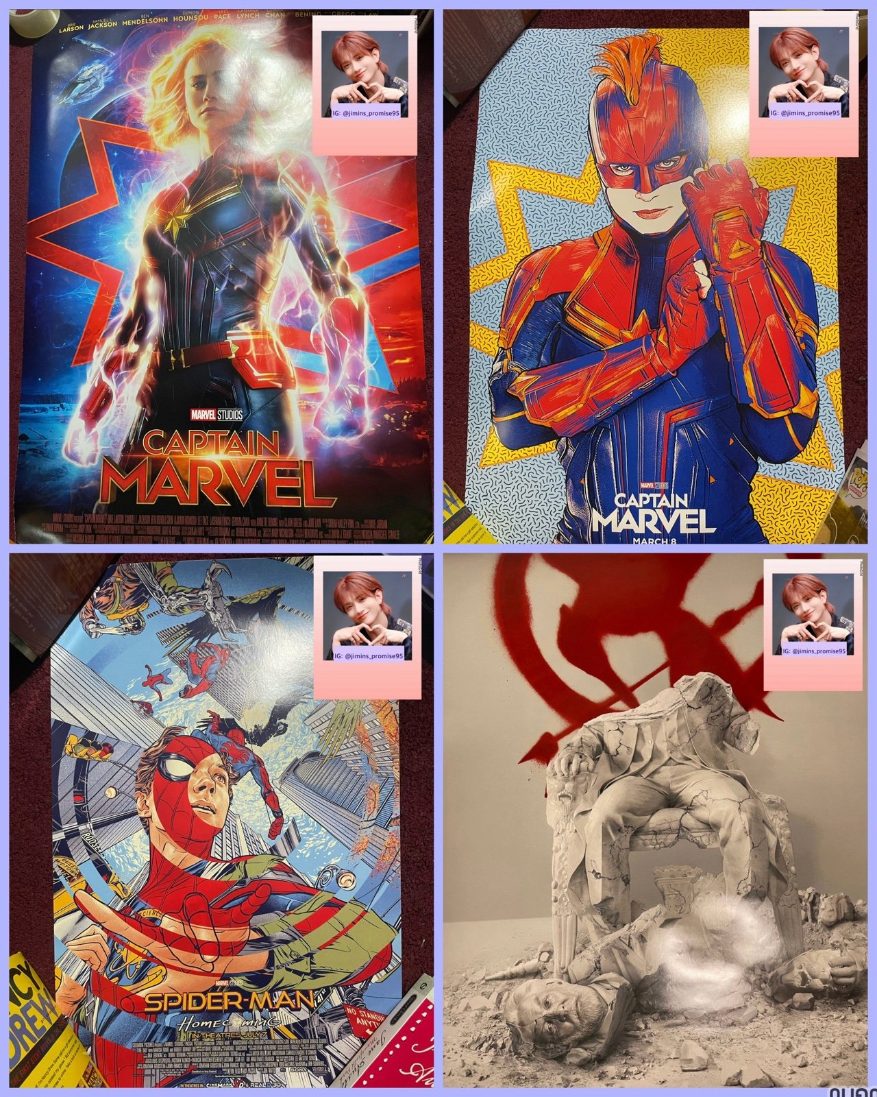 Marvel & Hunger Games Movie Posters