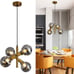 4-Light Gold Sputnik Chandelier Pendant Light Lighting