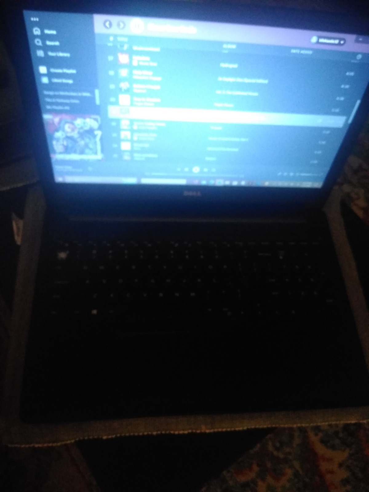 Dell Inspiron laptop & travel case