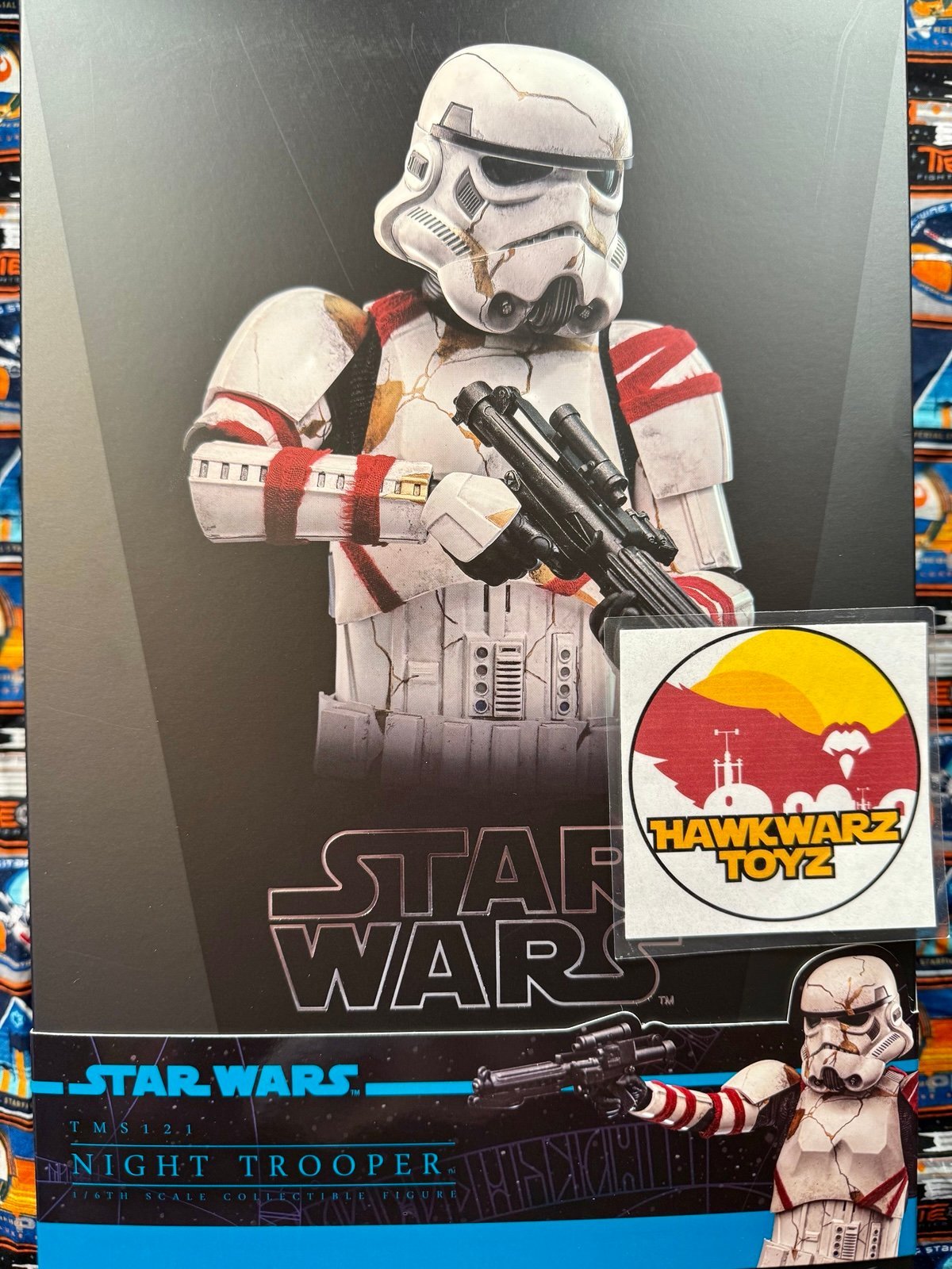 Hot Toys Star Wars Ahsoka Night Trooper Stormtrooper TMS121 1/6 Sideshow Disney