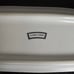FISHS EDDY New York City Skyline 10 Celery Dish Platter Twin Towers White Black
