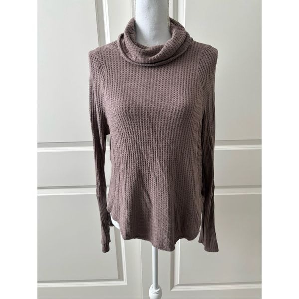 We the Free Cowl Neck Long Sleeve Shirt