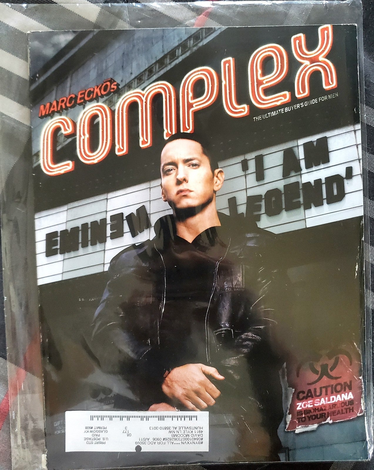 Complex Magazine (Eminem & Zoe Saldana) 2010