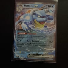 Blastoise EX 2024 30/142 stellar crown holo rare