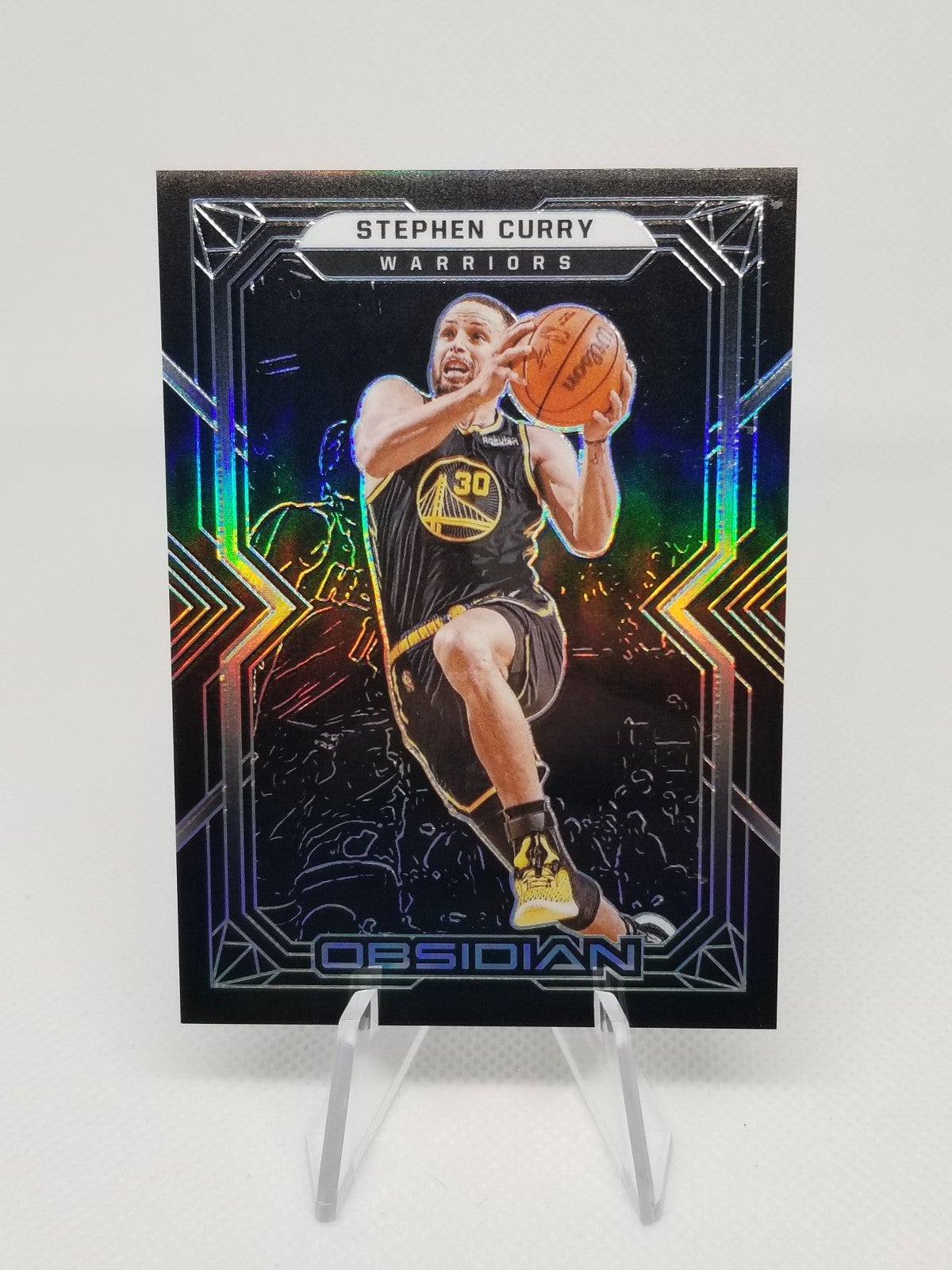 STEPHEN CURRY 2022 OBSIDIAN GOLDEN STATE WARRIORS #30