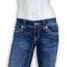 NWOT MISS ME Bling Cross Embroidered Capri Jeans Y2k Indie Sleaze Country Capris