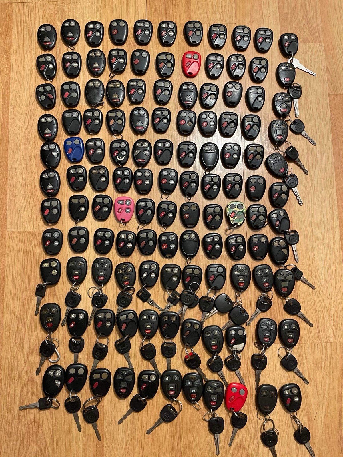 GM OEM Key fob lot car keys smart fobs
