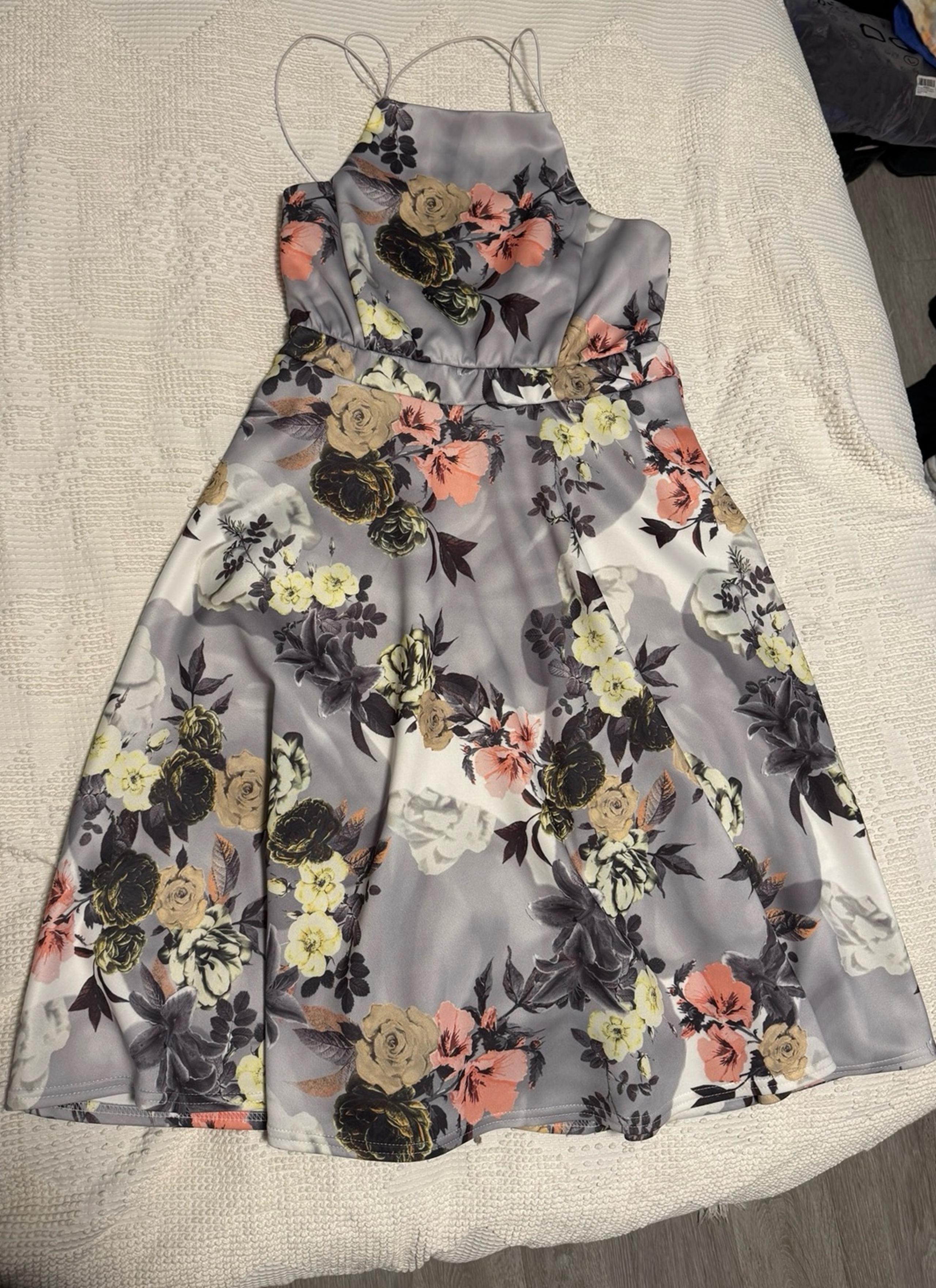 Floral Halter Dress