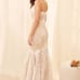 To Be Loved White Embroidered Lace Trumpet Maxi Dress