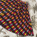 NWOT pinup couture harlequin skirt - red & yellow