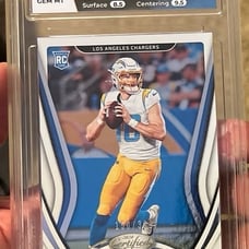2020 Justin Herbert Certified #103 (150/399) SP Rookie!!!