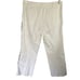 Escada Sport White Pants with Black Side Stripe XXL/ 16/ eu 44