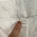 Escada Sport White Pants with Black Side Stripe XXL/ 16/ eu 44