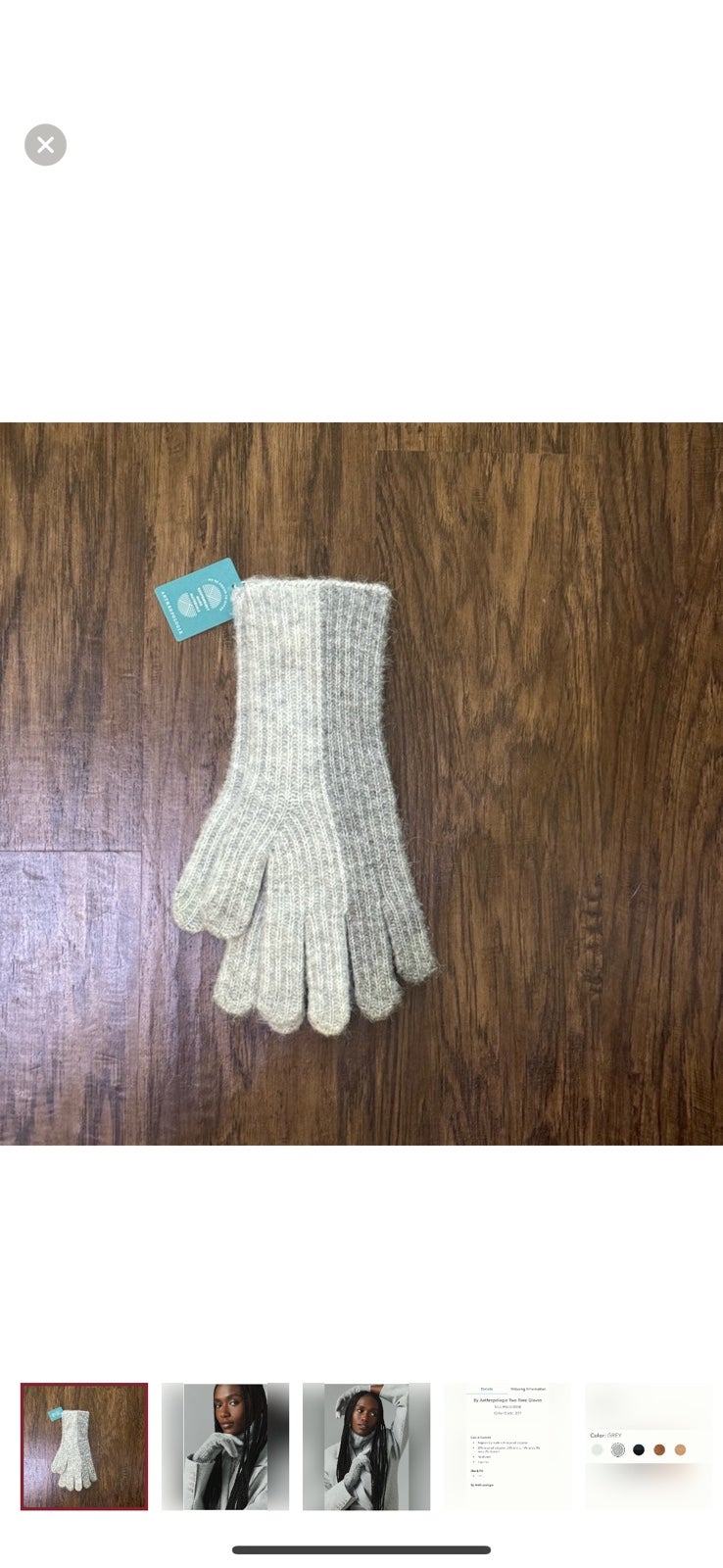 Anthropologie Gloves