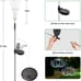 Solar Garden Lights Outdoor Waterproof, 2 Pack 120 LED Solar Firework Lights