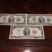 1963A star note two dollar bill