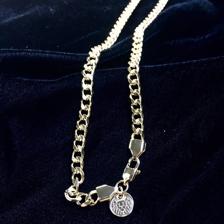 CUBAN LINK 18K GOLD NEW CHAIN ITALY