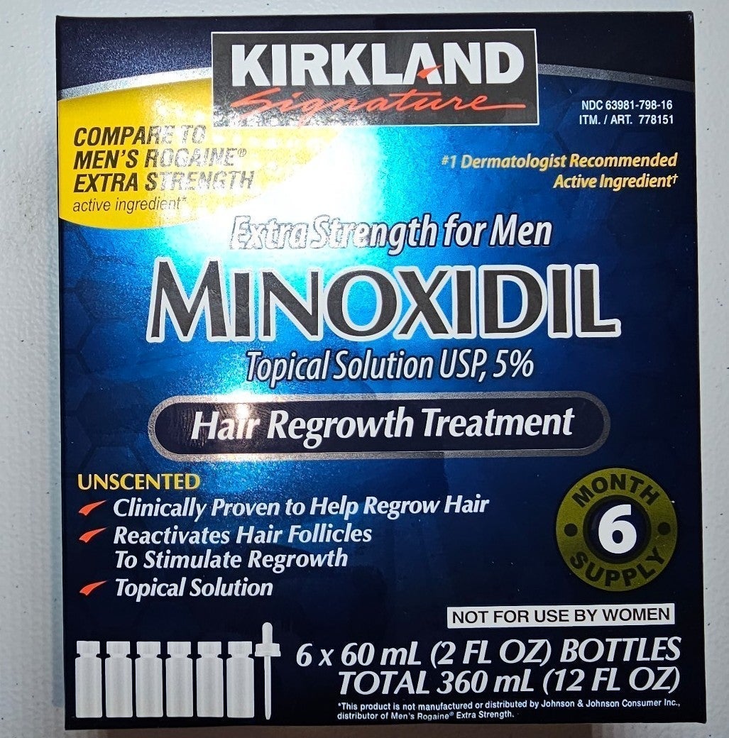 minoxidil 6 months supply