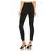 Mother The Stunner Zip Ankle Step Fray Not Guilty 26 2 Jeans Denim Black Skinny