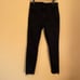 Mother The Stunner Zip Ankle Step Fray Not Guilty 26 2 Jeans Denim Black Skinny