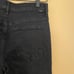 Mother The Stunner Zip Ankle Step Fray Not Guilty 26 2 Jeans Denim Black Skinny