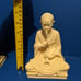 Vintage 1968 Signed Italian Sandstone Asian Musician Couple Bookends