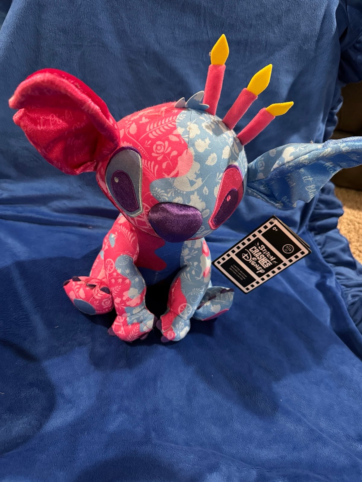 Stitch Crashes Disney Sleeping Beauty Collectible Plush