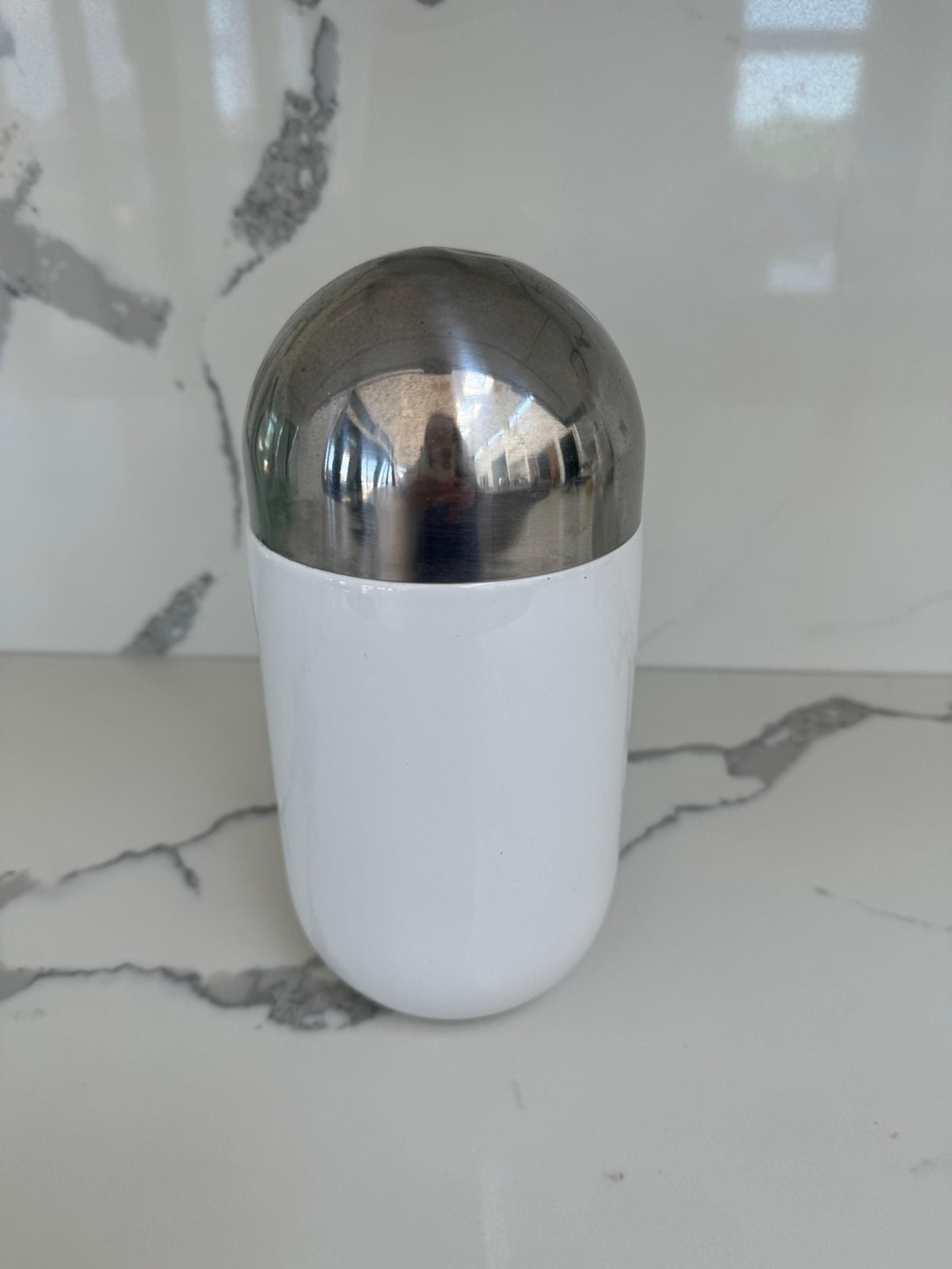 Kitchen chrome canister