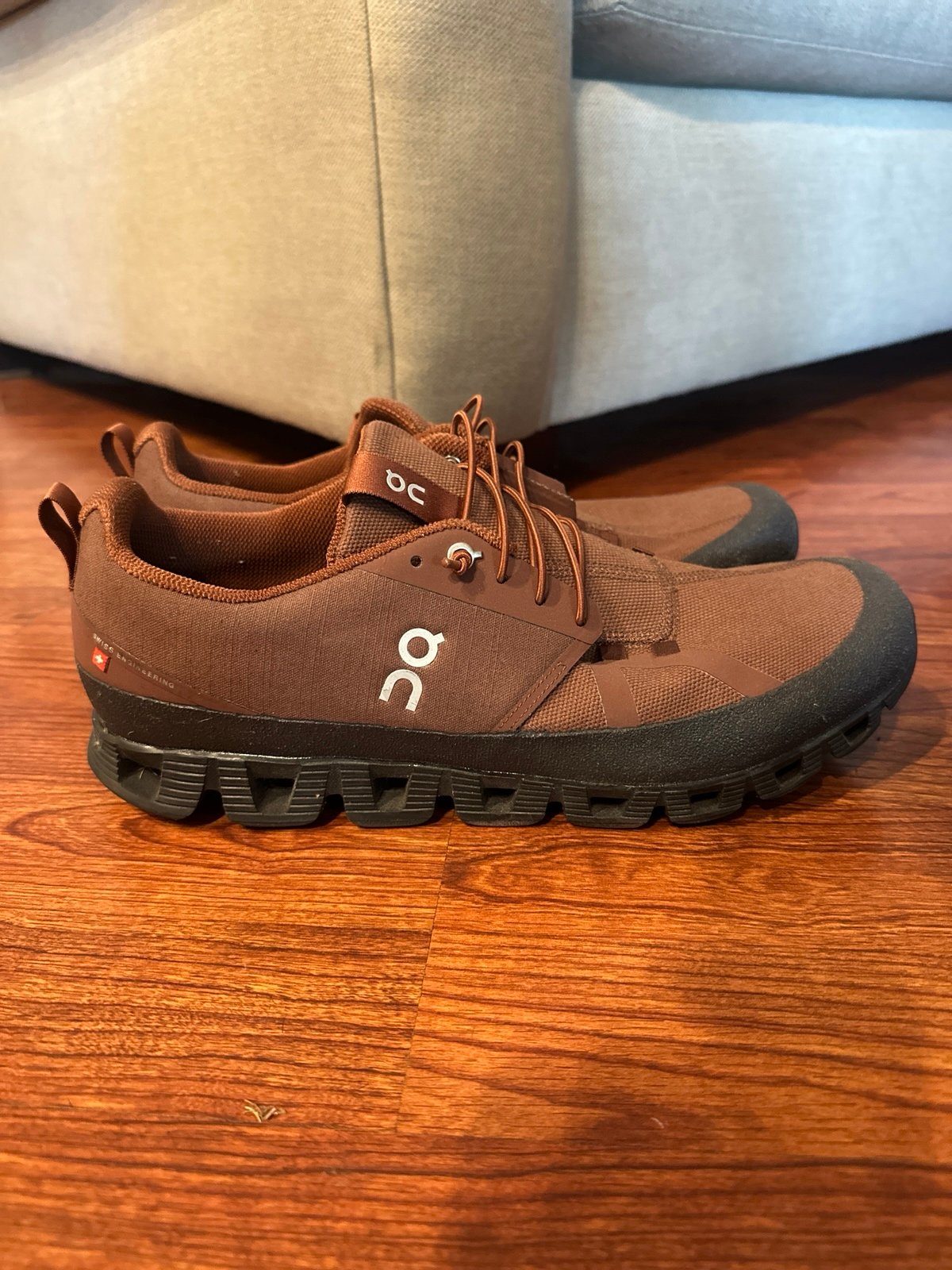 On Cloud Cloud Dip Brown Size 12