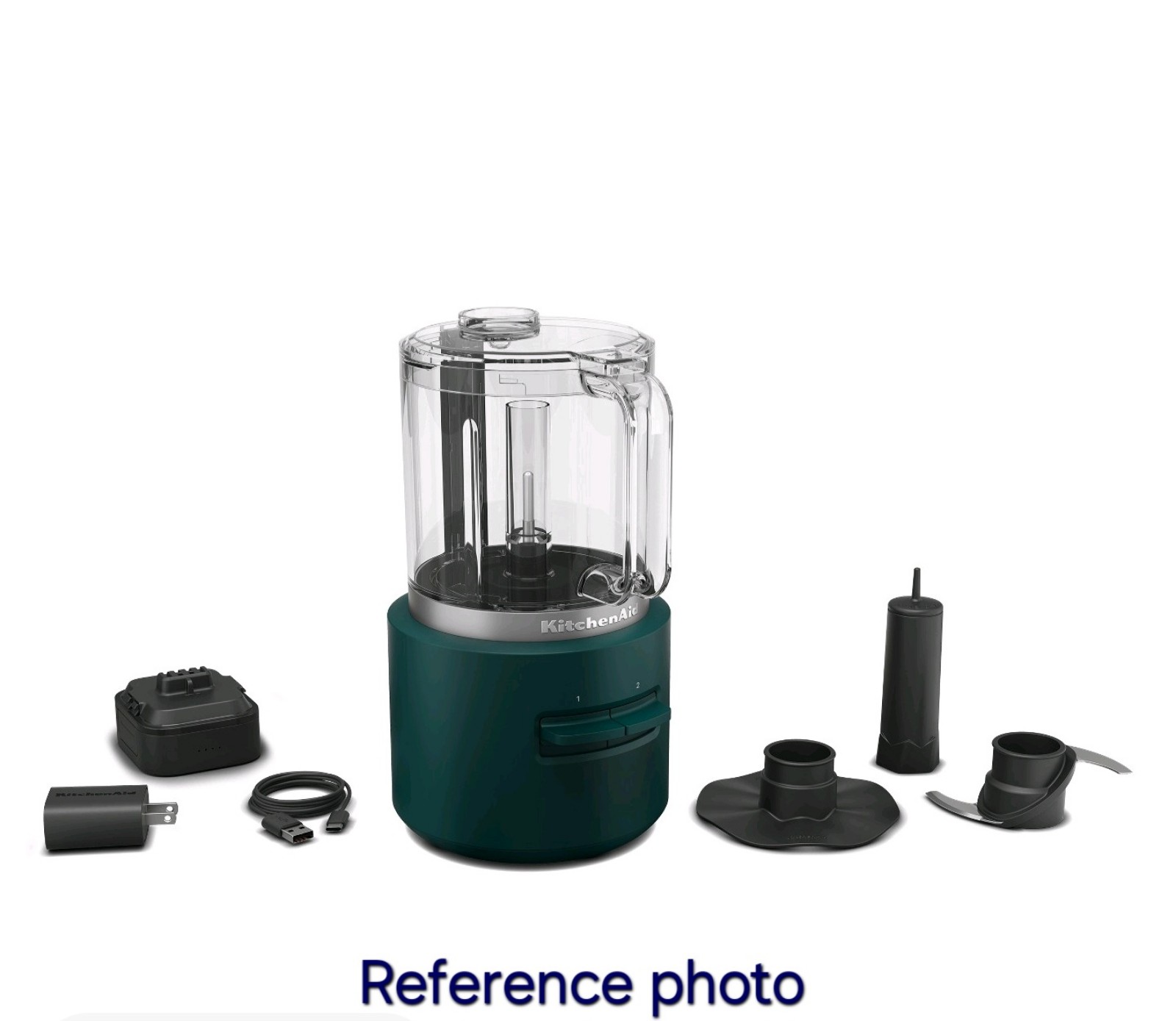 KitchenAid Go Cordless Food Chopper W/Battery in color Shaded Palm
